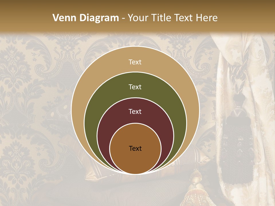 Tassel Upholstery Fabric PowerPoint Template