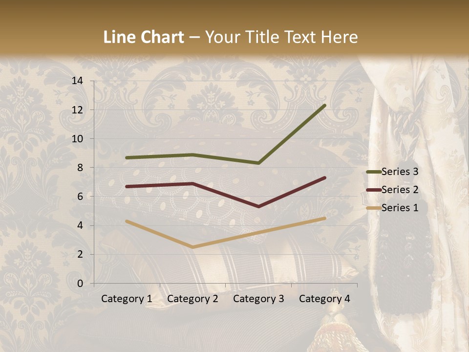 Tassel Upholstery Fabric PowerPoint Template