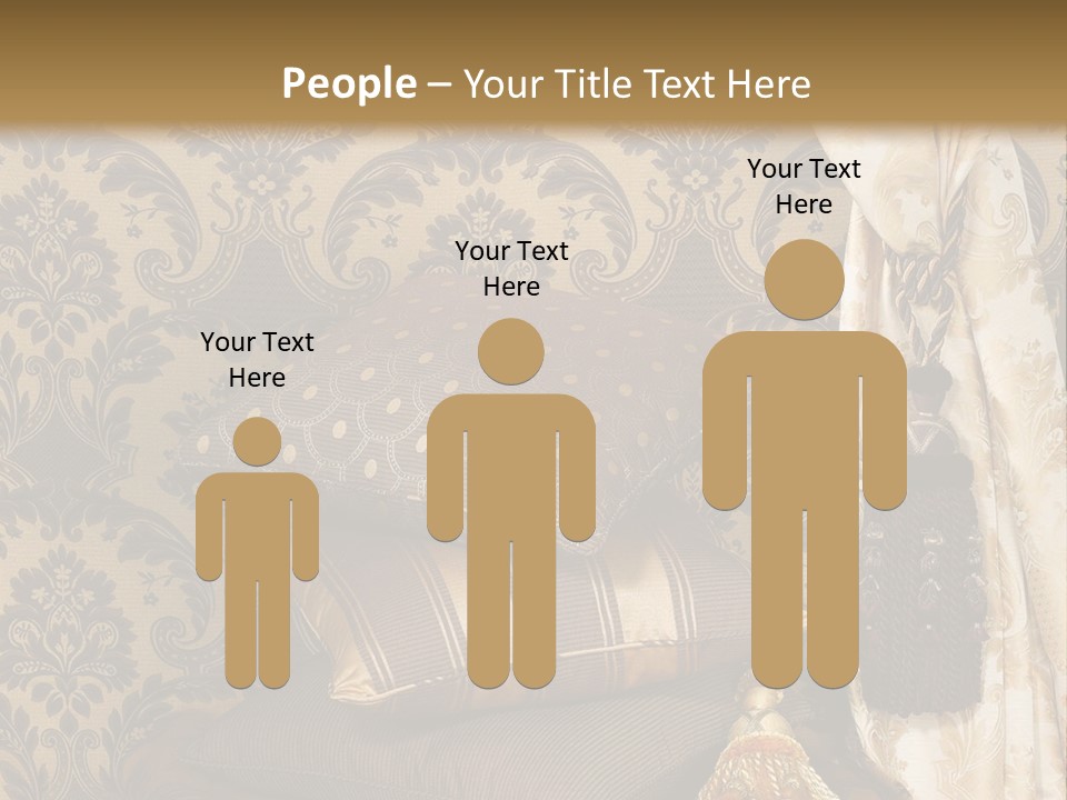 Tassel Upholstery Fabric PowerPoint Template