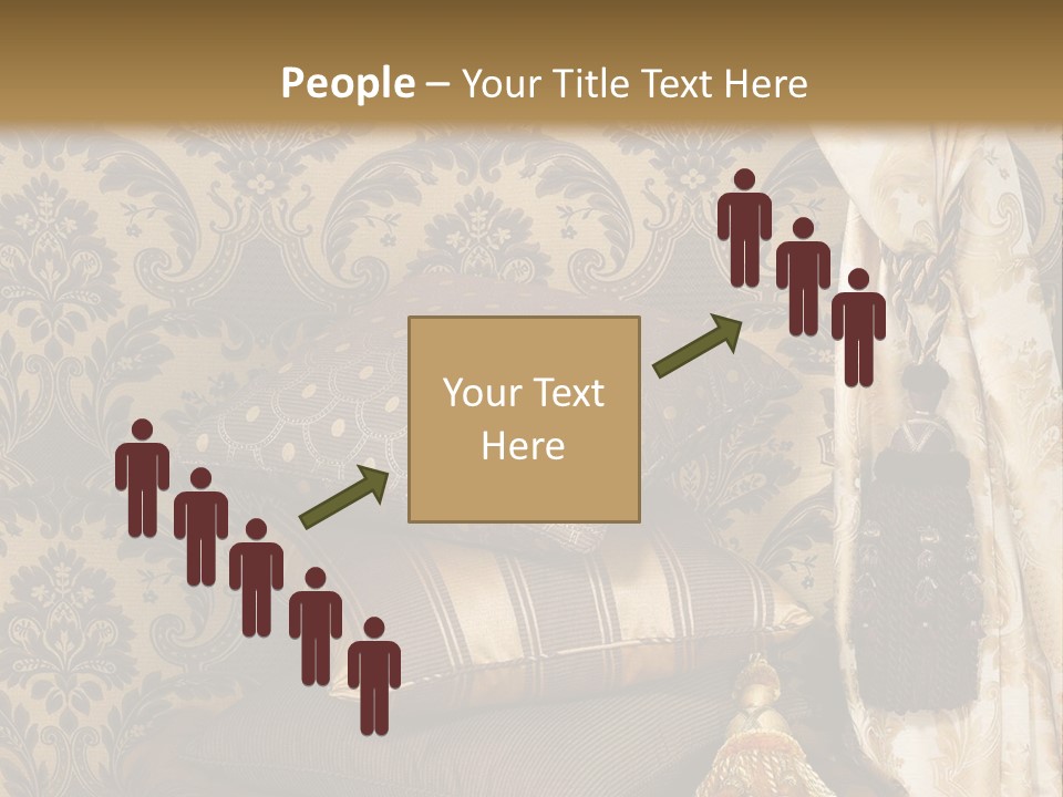 Tassel Upholstery Fabric PowerPoint Template