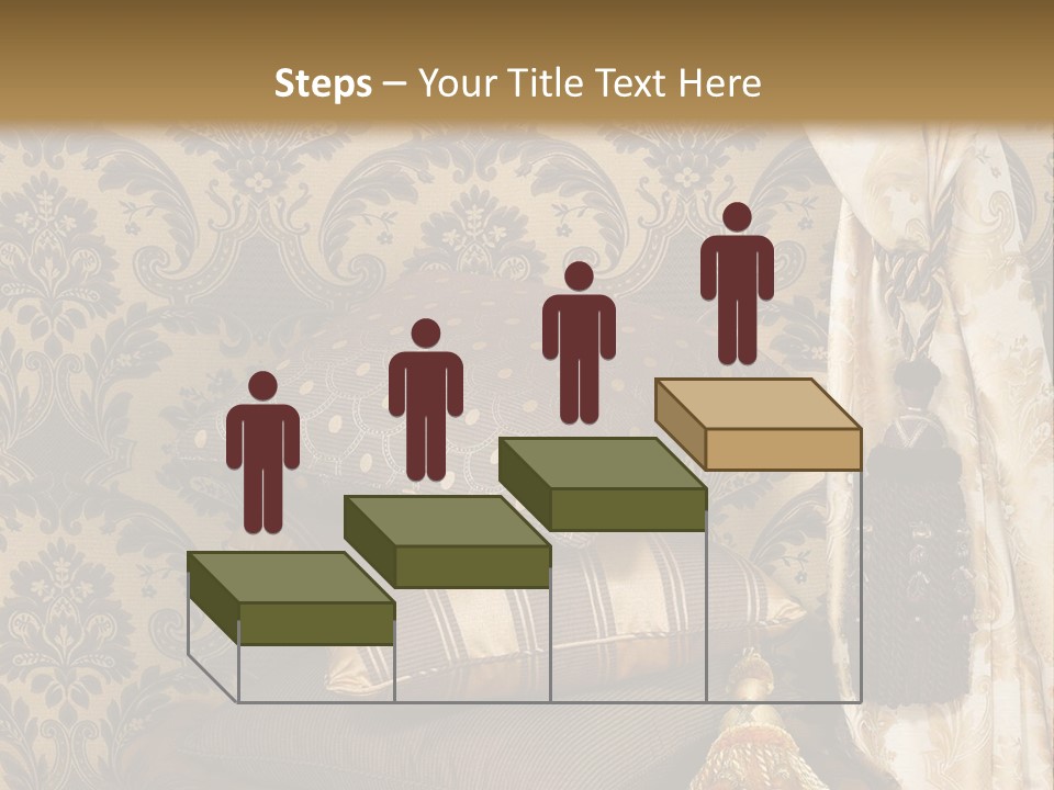 Tassel Upholstery Fabric PowerPoint Template