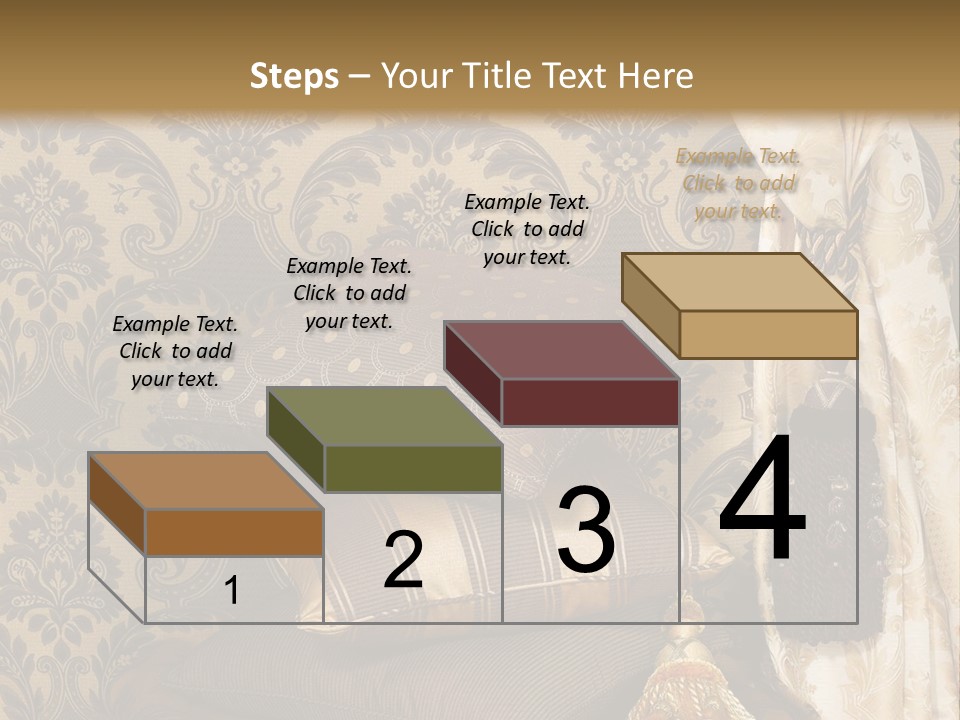 Tassel Upholstery Fabric PowerPoint Template