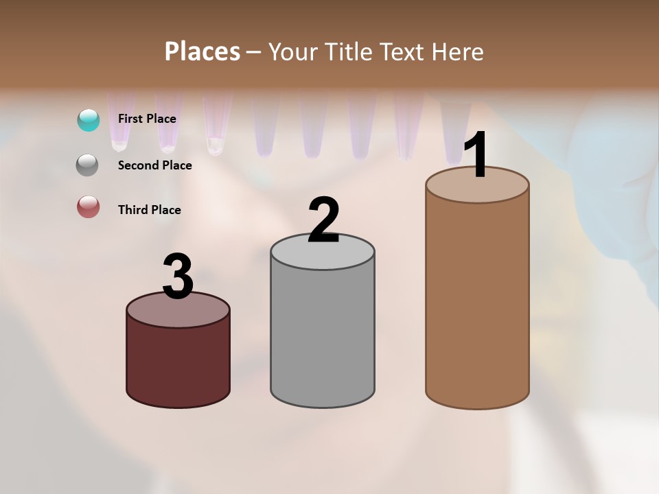 Medicine Lab Student PowerPoint Template