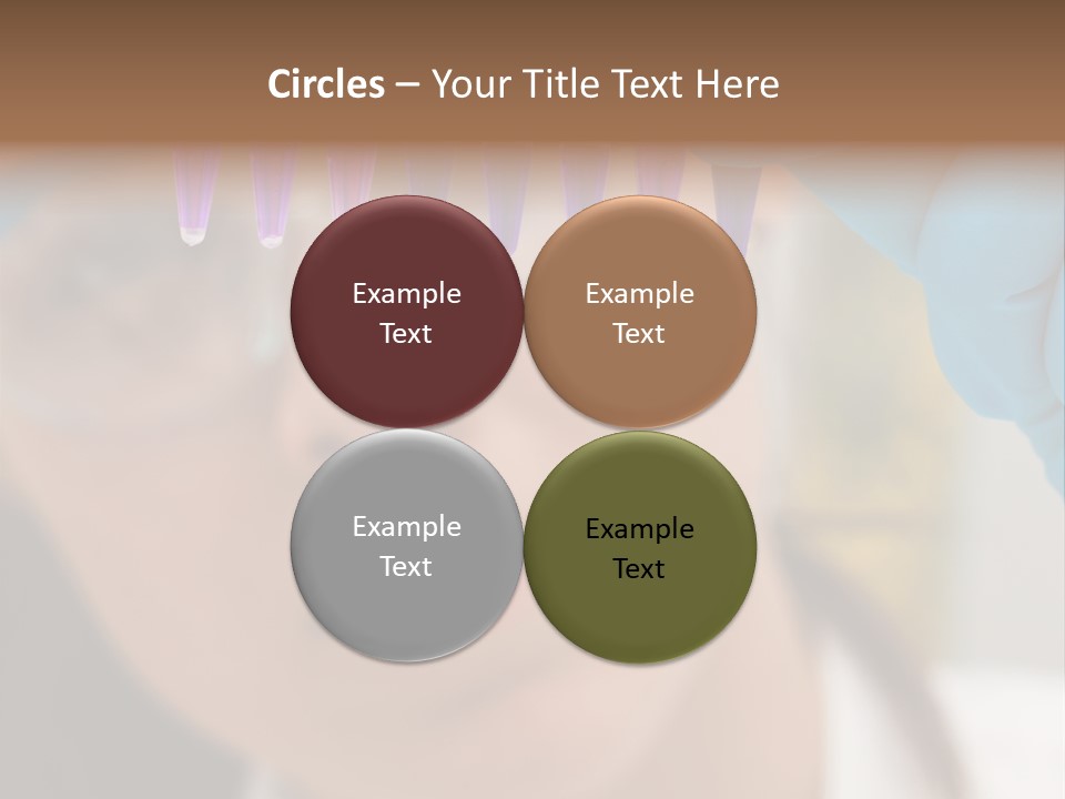 Medicine Lab Student PowerPoint Template