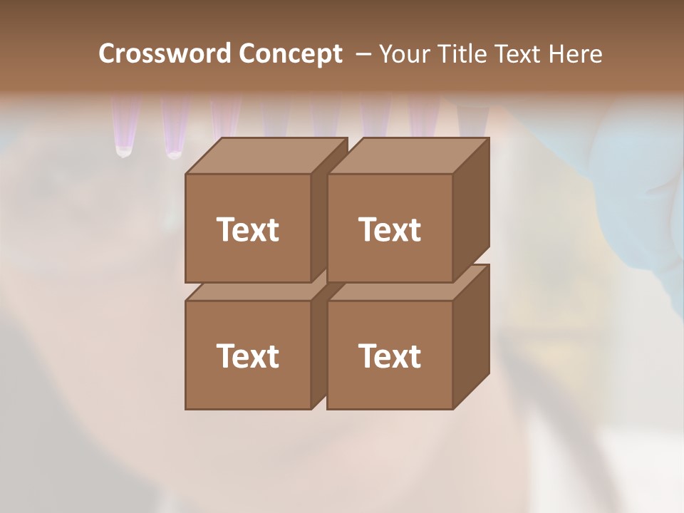 Medicine Lab Student PowerPoint Template