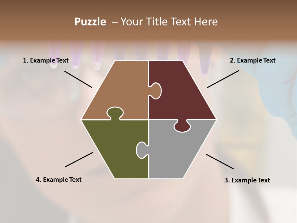 Medicine Lab Student PowerPoint Template