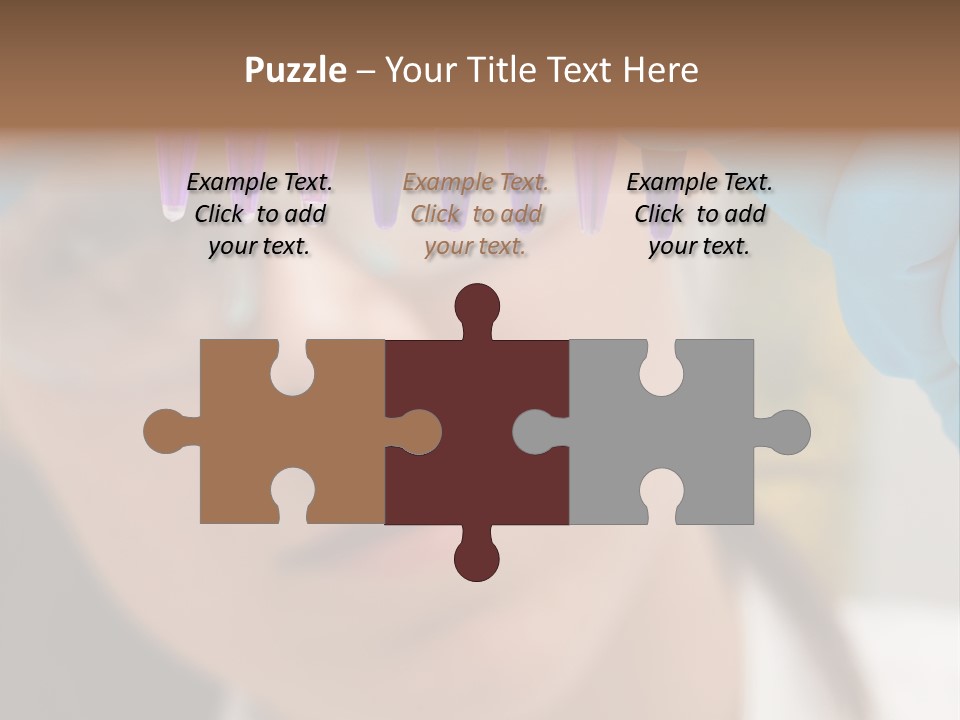 Medicine Lab Student PowerPoint Template