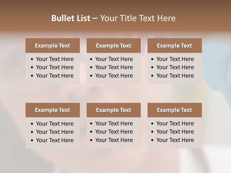 Medicine Lab Student PowerPoint Template