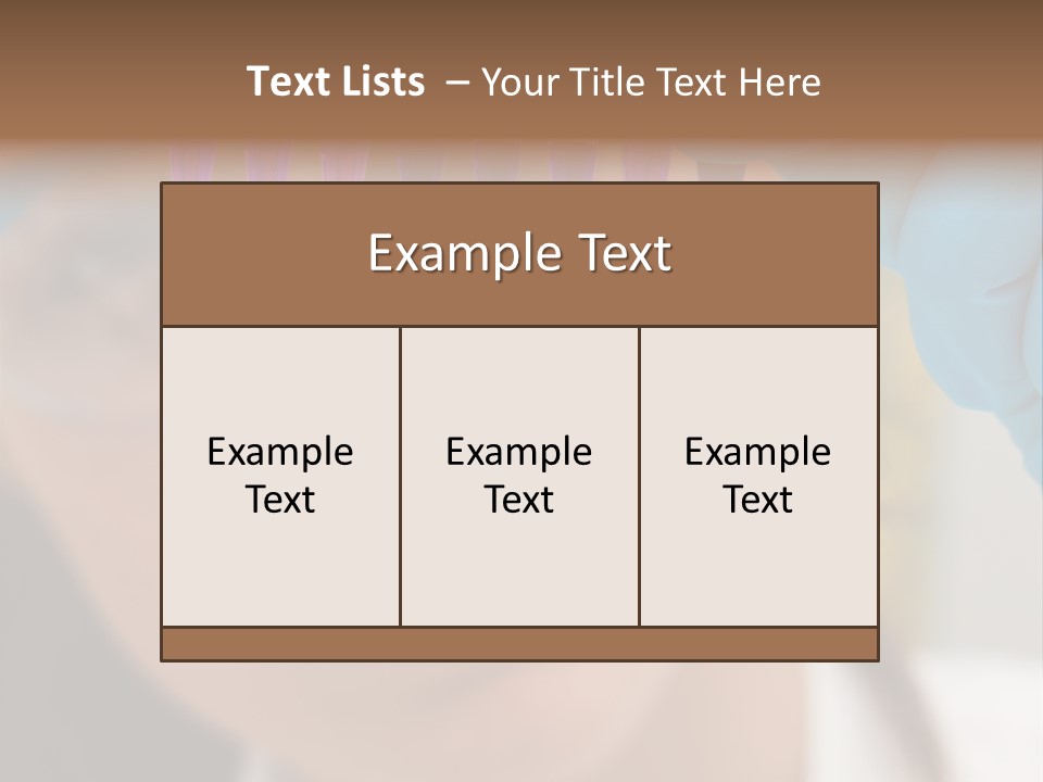 Medicine Lab Student PowerPoint Template