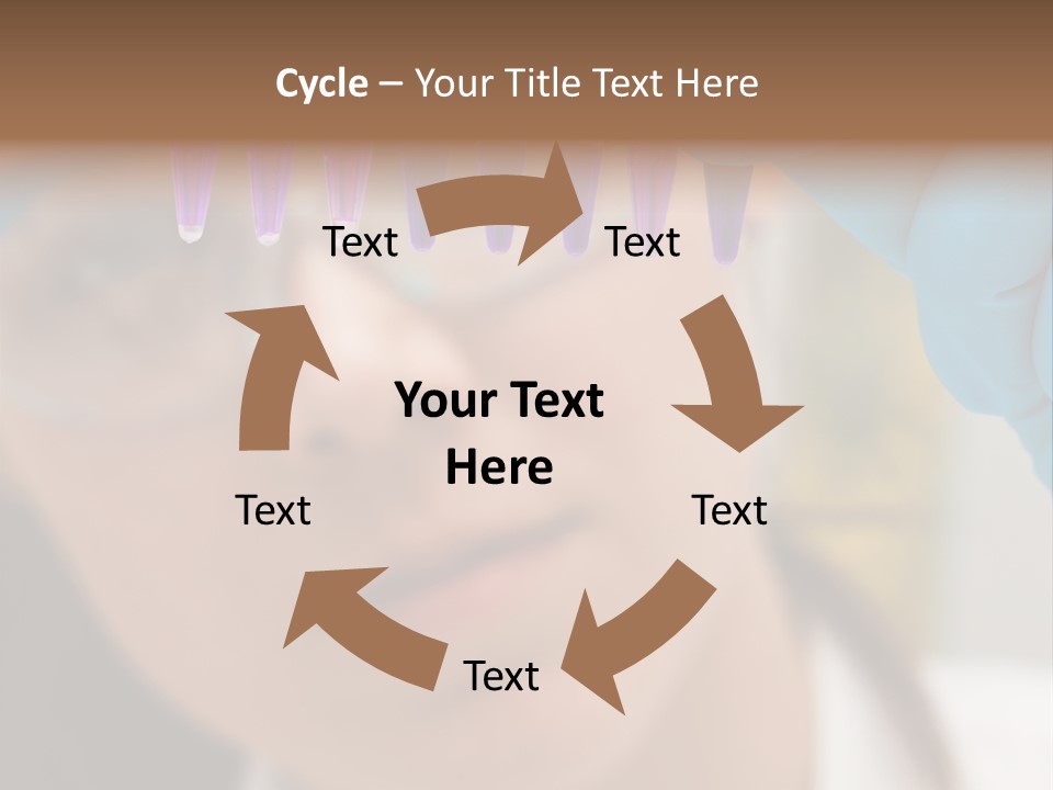 Medicine Lab Student PowerPoint Template