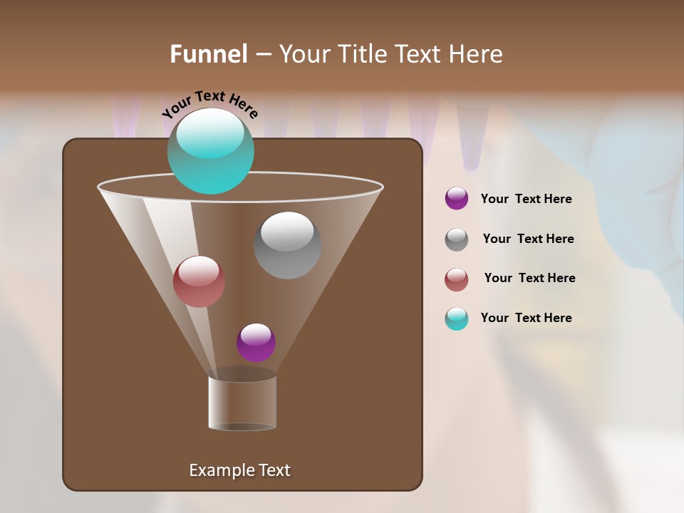 Medicine Lab Student PowerPoint Template