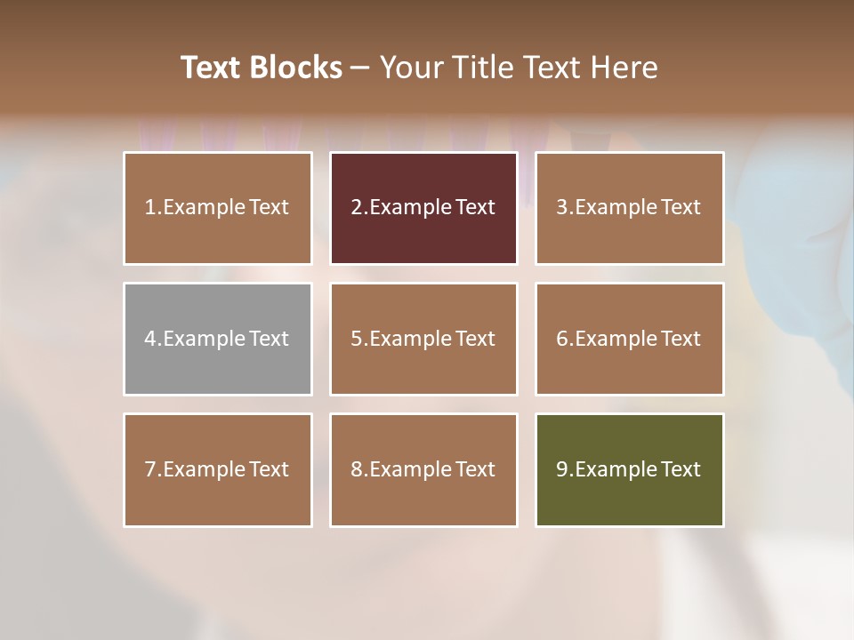 Medicine Lab Student PowerPoint Template