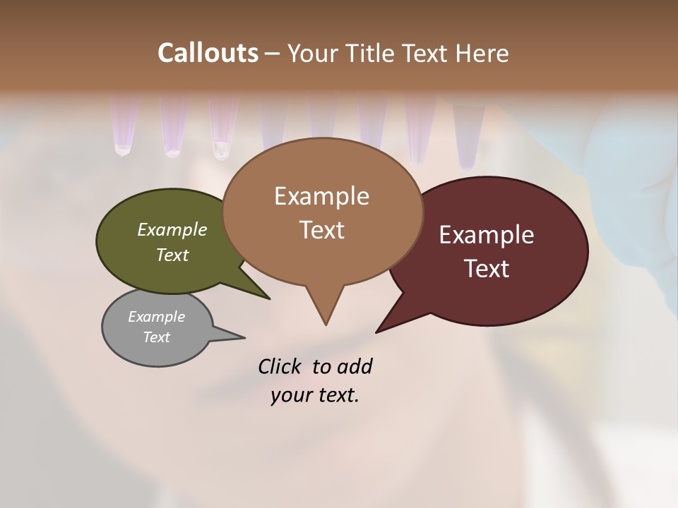 Medicine Lab Student PowerPoint Template