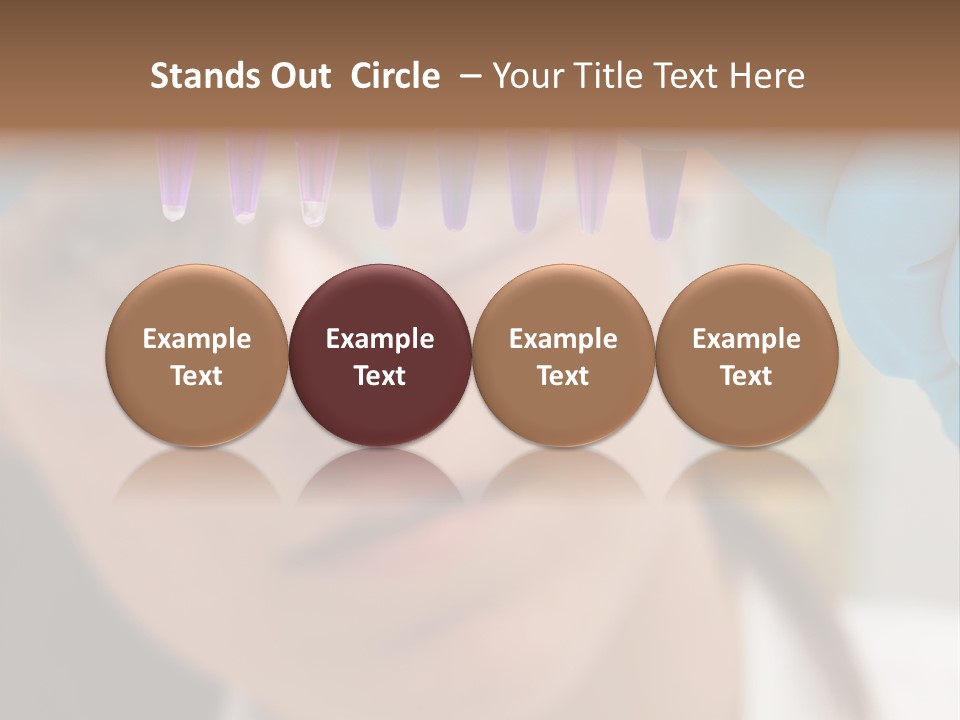 Medicine Lab Student PowerPoint Template