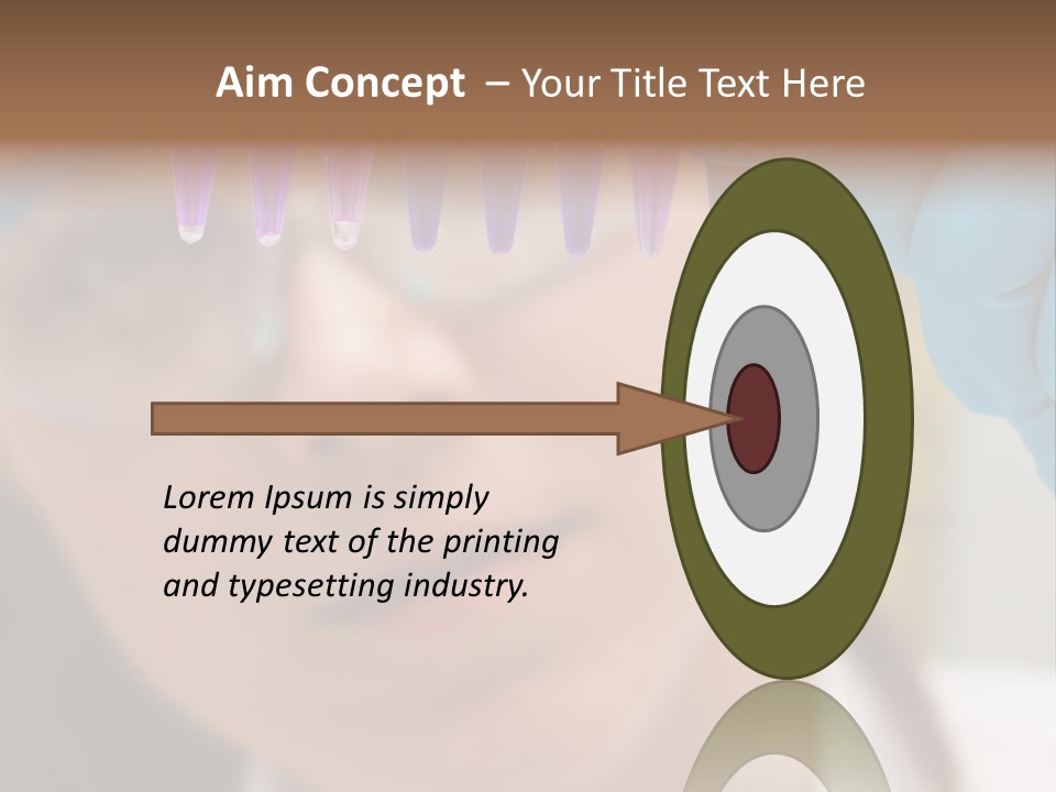 Medicine Lab Student PowerPoint Template