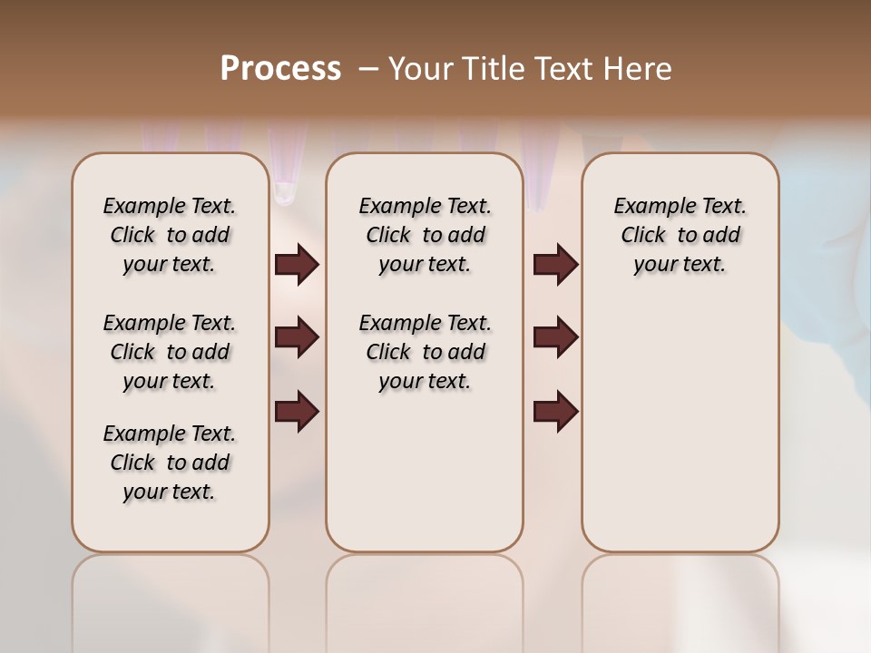 Medicine Lab Student PowerPoint Template