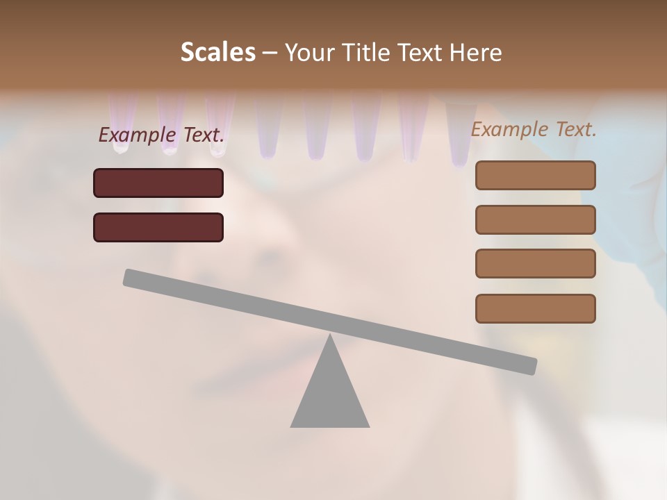 Medicine Lab Student PowerPoint Template