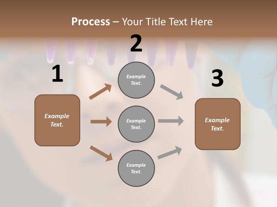 Medicine Lab Student PowerPoint Template