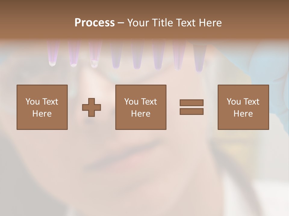 Medicine Lab Student PowerPoint Template