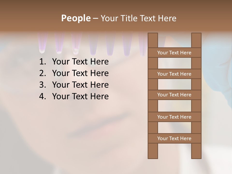 Medicine Lab Student PowerPoint Template
