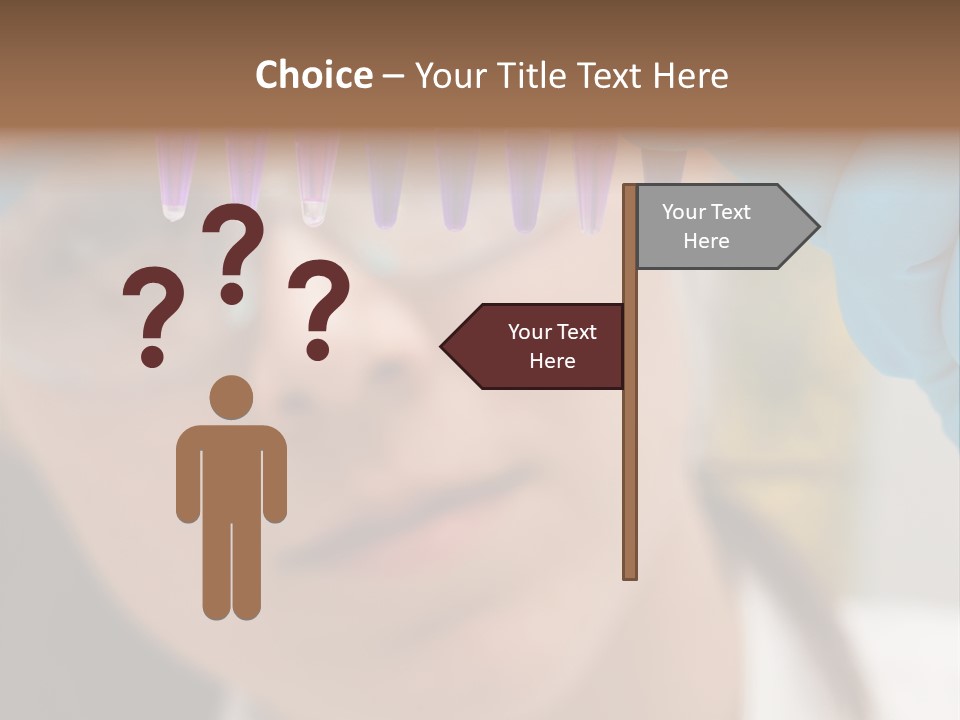 Medicine Lab Student PowerPoint Template