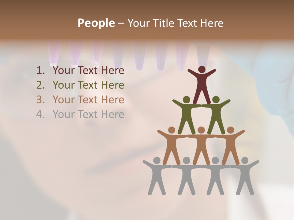 Medicine Lab Student PowerPoint Template