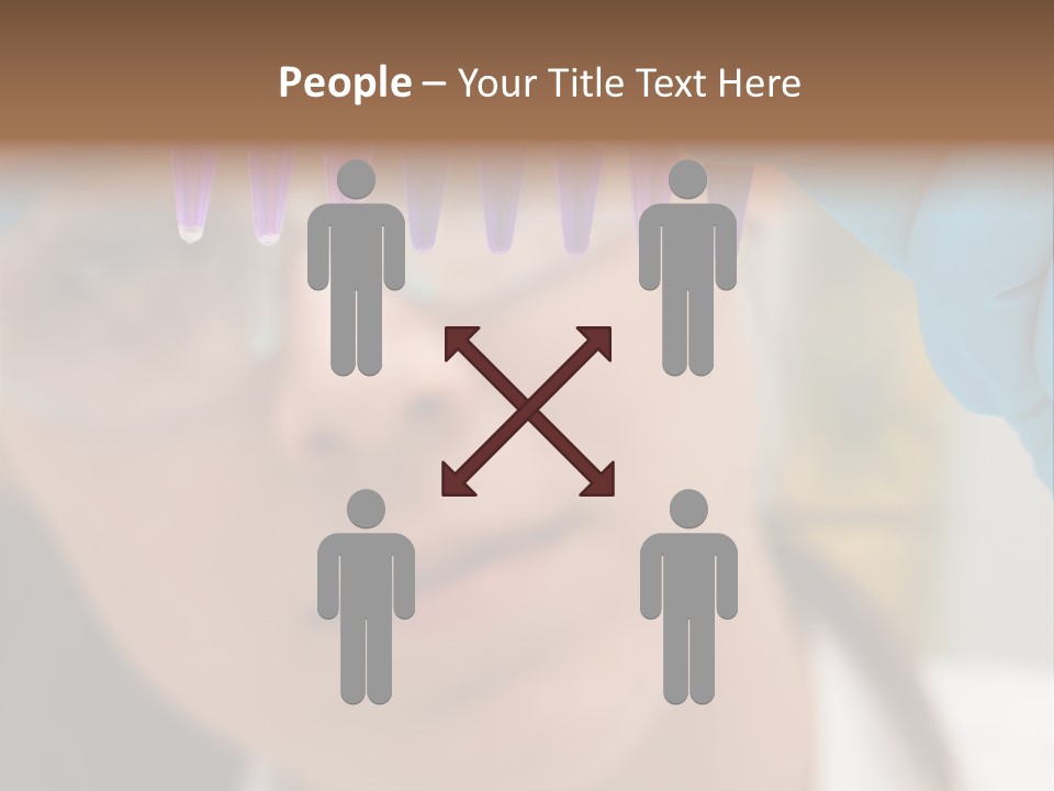 Medicine Lab Student PowerPoint Template