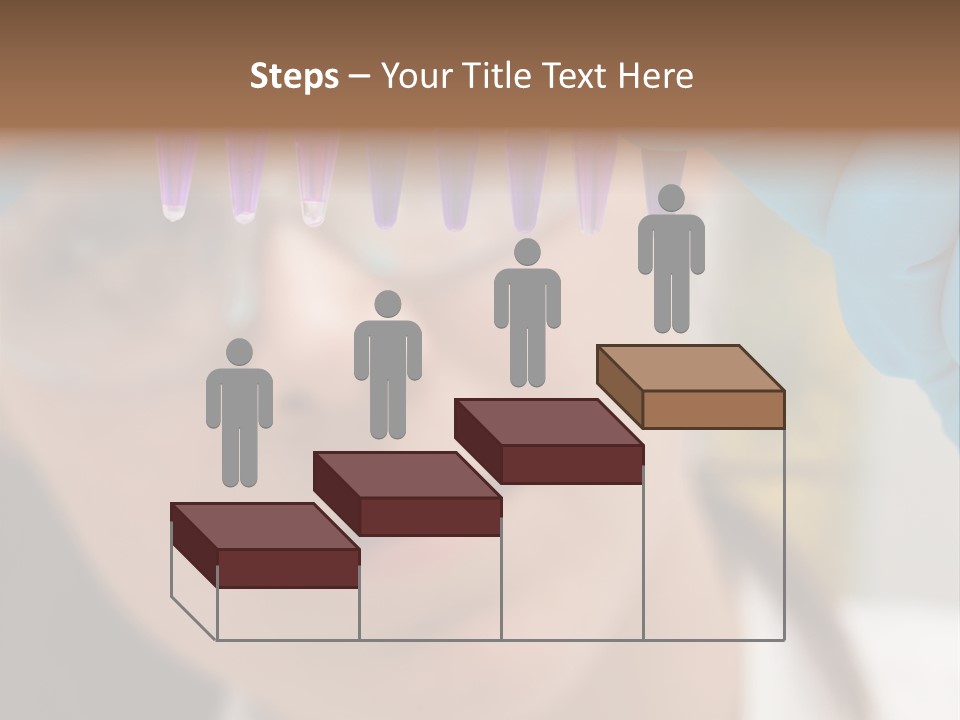Medicine Lab Student PowerPoint Template