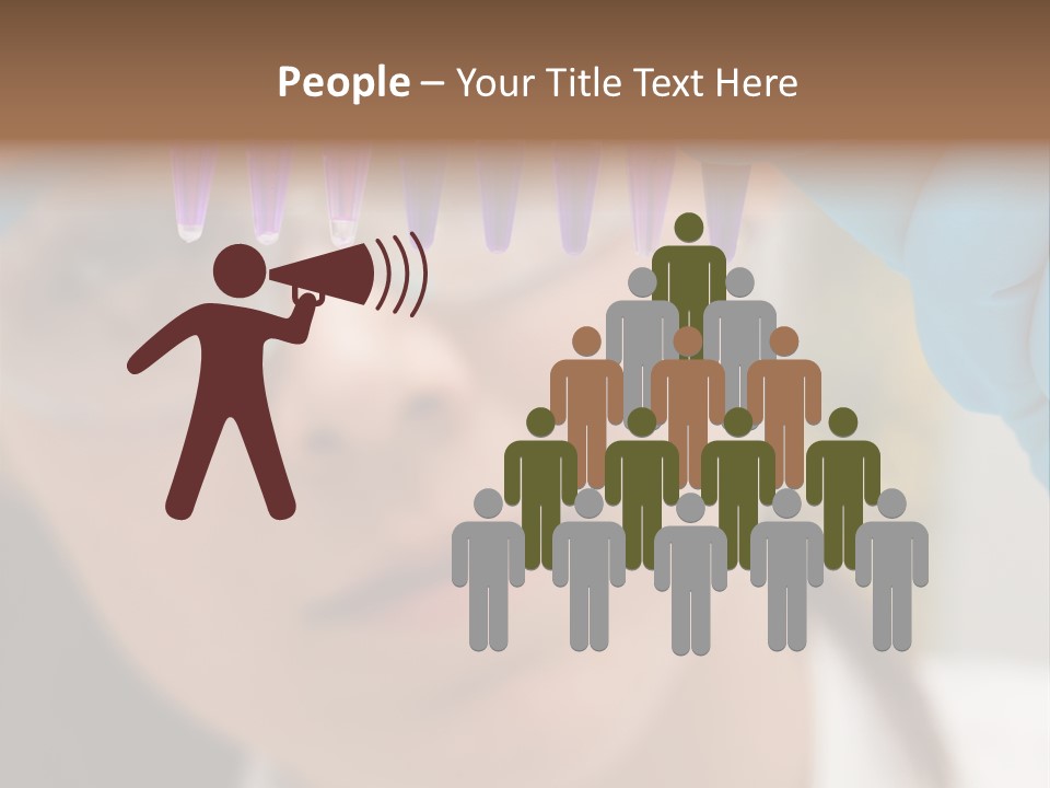 Medicine Lab Student PowerPoint Template