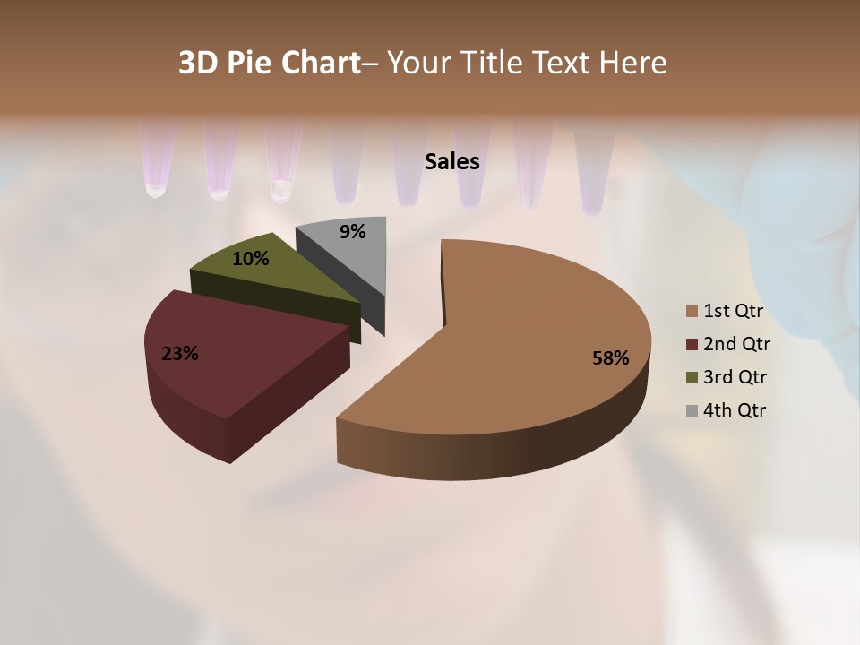Medicine Lab Student PowerPoint Template