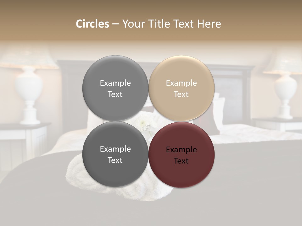 Decoration Holiday Apartment PowerPoint Template