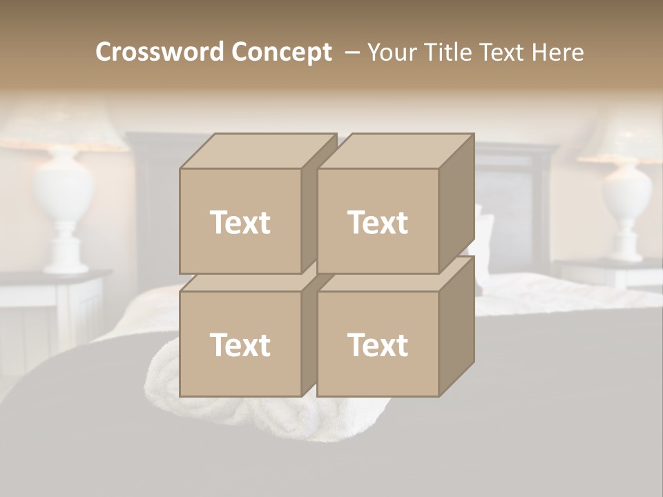 Decoration Holiday Apartment PowerPoint Template