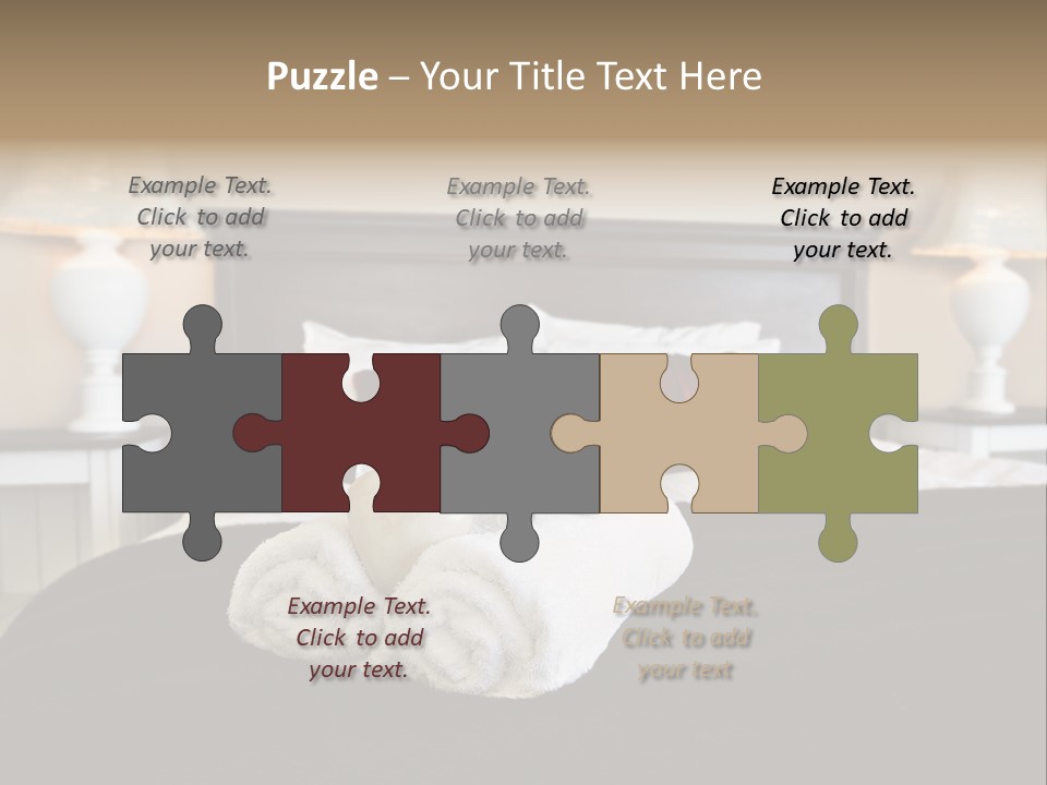 Decoration Holiday Apartment PowerPoint Template