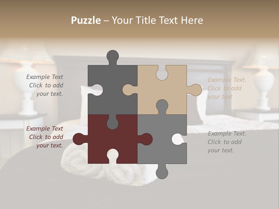 Decoration Holiday Apartment PowerPoint Template