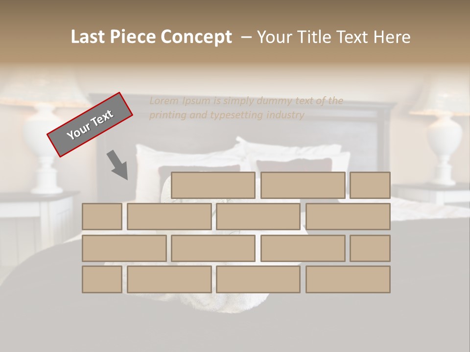 Decoration Holiday Apartment PowerPoint Template