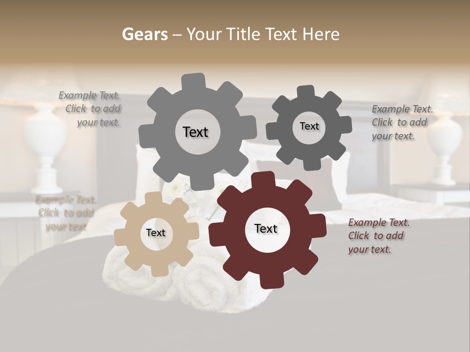 Decoration Holiday Apartment PowerPoint Template