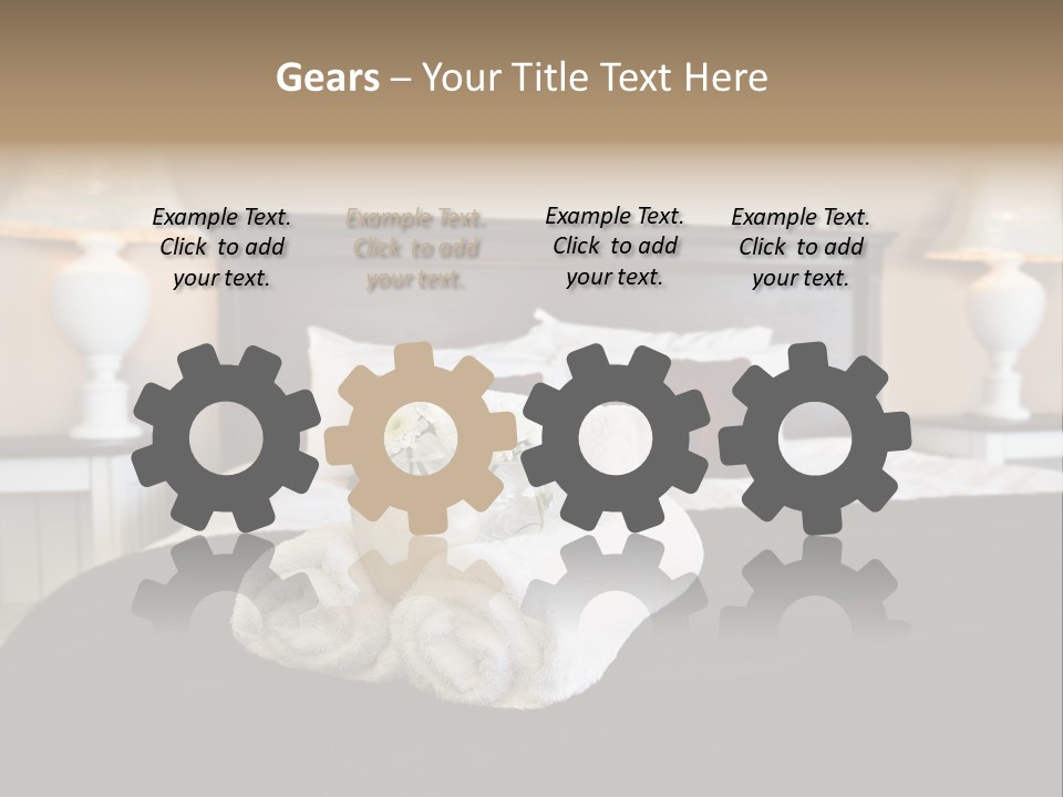 Decoration Holiday Apartment PowerPoint Template