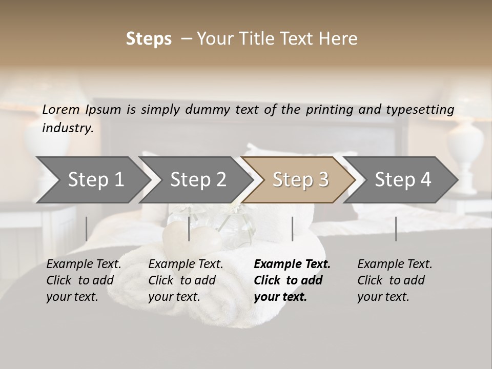 Decoration Holiday Apartment PowerPoint Template
