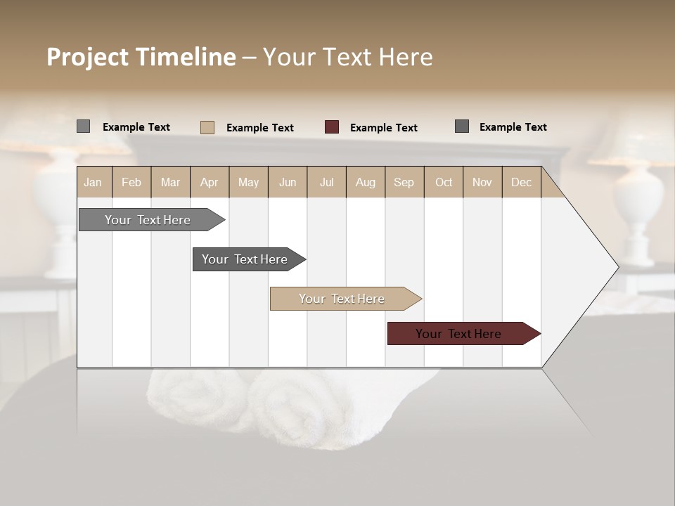 Decoration Holiday Apartment PowerPoint Template