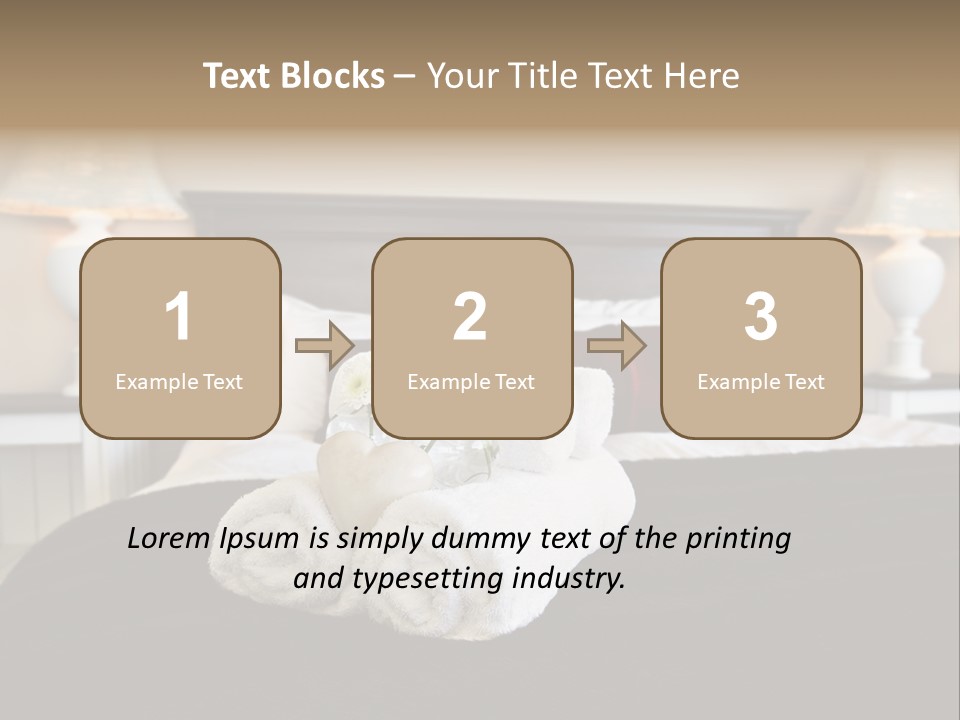 Decoration Holiday Apartment PowerPoint Template