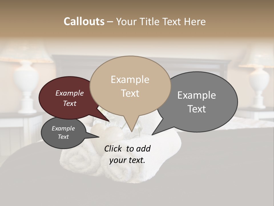 Decoration Holiday Apartment PowerPoint Template