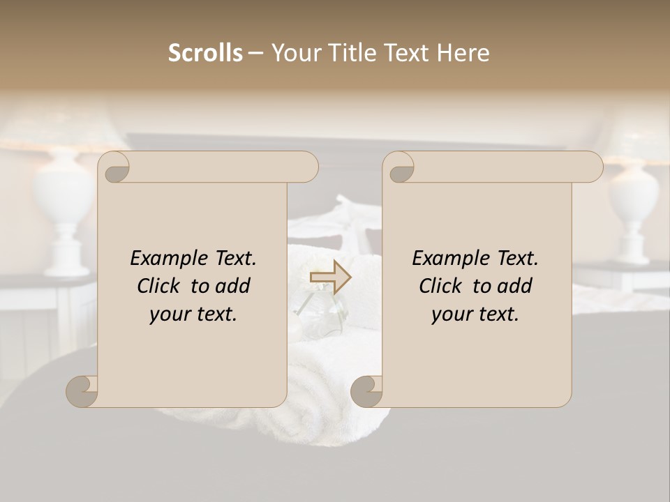 Decoration Holiday Apartment PowerPoint Template