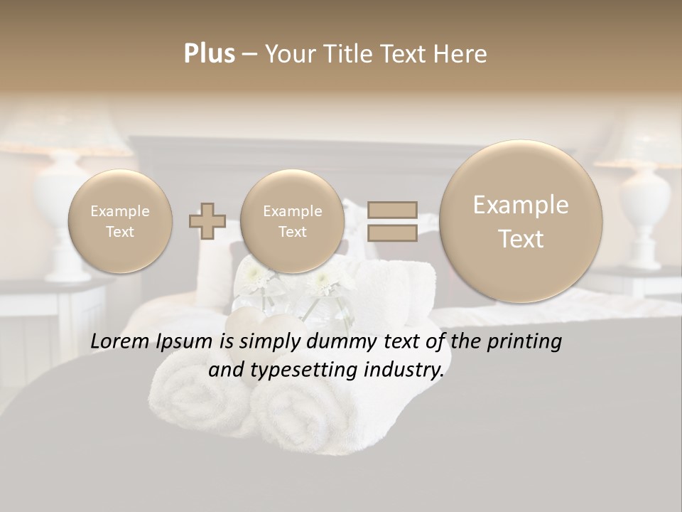 Decoration Holiday Apartment PowerPoint Template