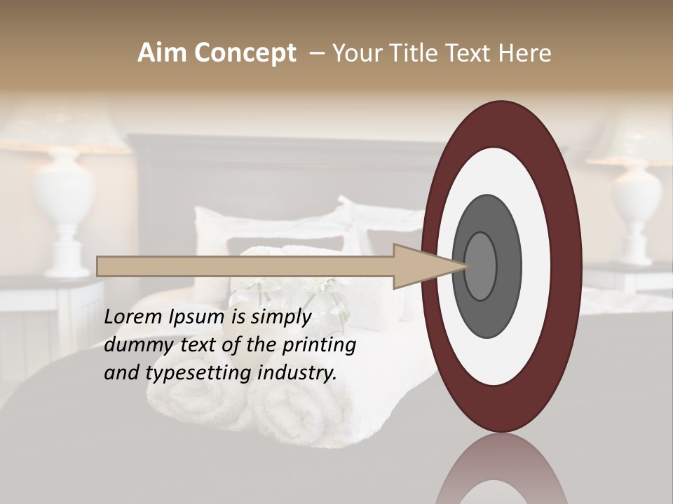 Decoration Holiday Apartment PowerPoint Template