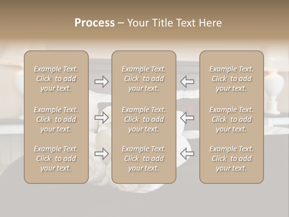 Decoration Holiday Apartment PowerPoint Template
