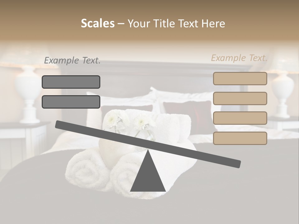 Decoration Holiday Apartment PowerPoint Template