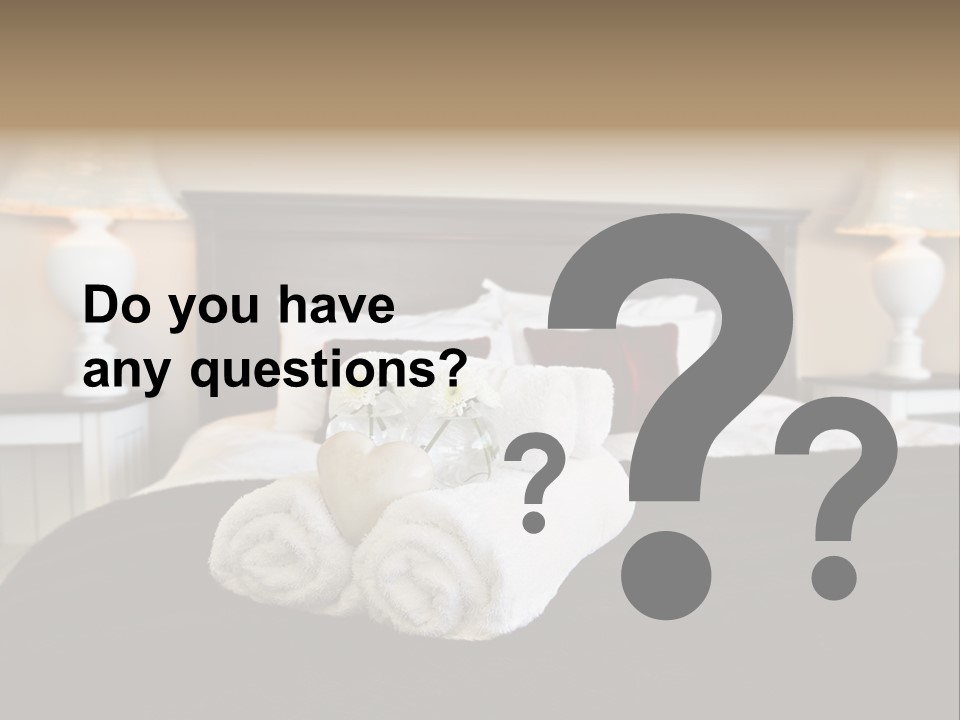 Decoration Holiday Apartment PowerPoint Template