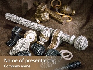 A Group Of Different Types Of Decorative Objects PowerPoint Template