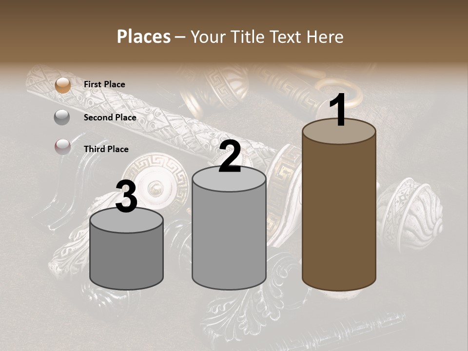 A Group Of Different Types Of Decorative Objects PowerPoint Template