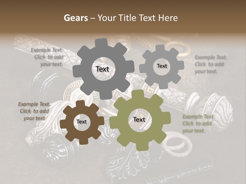 A Group Of Different Types Of Decorative Objects PowerPoint Template